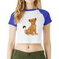 The Lion King Raglan Crop Top | Artistshot