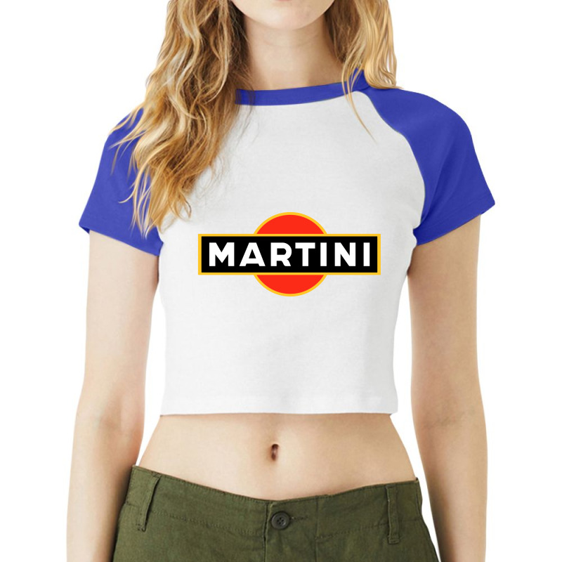 Martini Raglan Crop Top by dikokazei | Artistshot