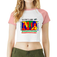 Ta Lki N Ghe Ads Raglan Crop Top | Artistshot