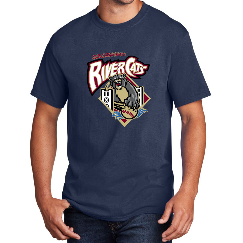 Sacramento River Cats Basic T-shirt | Artistshot