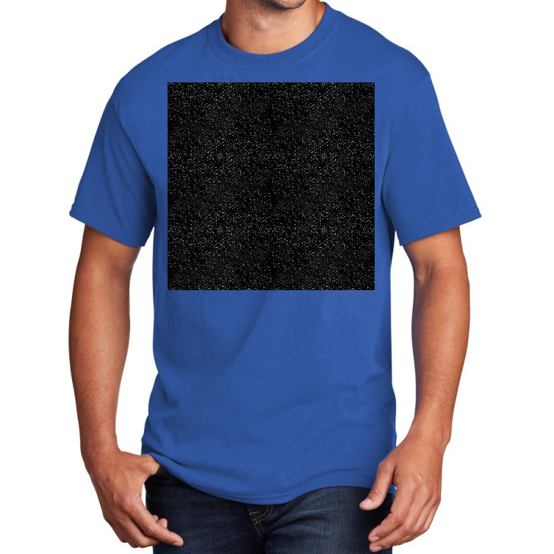 Black Granite Texture Background Illustration Basic T-shirt | Artistshot