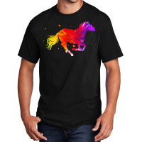 Horse T  Shirt Colorful Horse T  Shirt Basic T-shirt | Artistshot