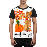 Its The Most Wonderful Time Of The Year Pomeranian Graphic T-shirt | Artistshot