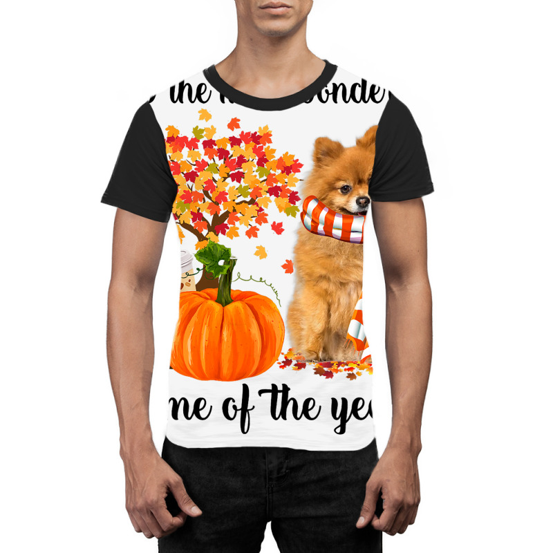 Its The Most Wonderful Time Of The Year Pomeranian Graphic T-shirt by KaleiaPeckham | Artistshot