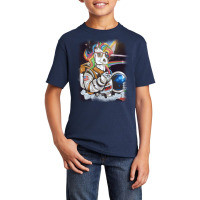 Perfect Astronaut Unicorn In The Space. Basic Youth T-shirt | Artistshot