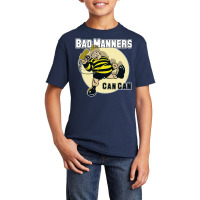 We Can Be Bad Manners Basic Youth T-shirt | Artistshot