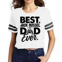 Mens Best Jack Russel Dad Ever Dog Owner Puppies W Scorecard Crop Tee | Artistshot