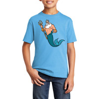 King Triton Basic Youth T-shirt | Artistshot