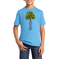 Dna Tree Of Life Science Genetics Biology Environment Lover T Shirt Basic Youth T-shirt | Artistshot