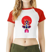 Character Japanese Raglan Crop Top | Artistshot