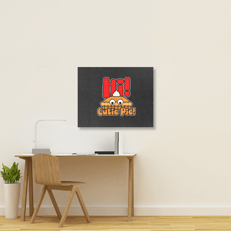 Hi! Cutie Pie Landscape Canvas Print | Artistshot