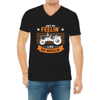 Funny Tractor Arable Farming Quote Sayings Like Bi V-neck Tee | Artistshot