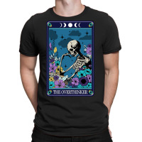 Funny The Overthinker Tarot Card T-shirt | Artistshot