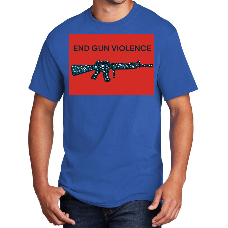 End Gun Violence, We Must Grapple Basic T-shirt | Artistshot