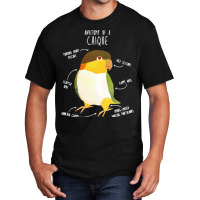 Caique T  Shirt Anatomy Of A Black  Headed Caique T  Shirt Basic T-shirt | Artistshot