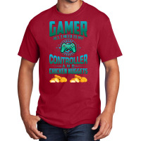 Gamer  For Kids Adults Video Games Chicken Nuggets Basic T-shirt | Artistshot