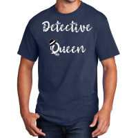 Detective Queen Espionage True Crime Investigator Spying T Shirt Basic T-shirt | Artistshot