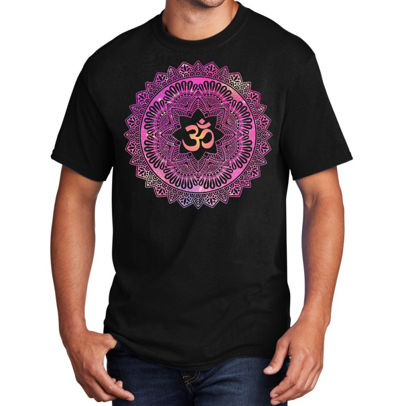 Yoga Gift T  Shirt Yoga Lover Mandala T  Shirt Basic T-shirt | Artistshot