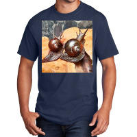 Snail Art Basic T-shirt | Artistshot