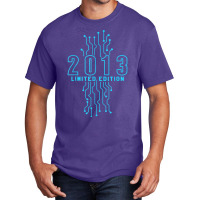 Birthday Year 2013 Limited Edition Gaming Gift Nerd Computer T Shirt Basic T-shirt | Artistshot