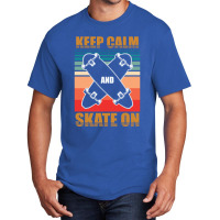 Cool Skateboarding Keep Calm 23418410 Basic T-shirt | Artistshot