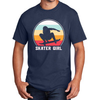 Skater Girl Skateboard Skateboarding 23418469 Basic T-shirt | Artistshot