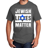 Jewish Lives Matter Shirt David Star Retro Jewish Holiday Basic T-shirt | Artistshot