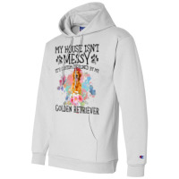 Its Custom Designed By My Golden Retriever Champion Hoodie | Artistshot