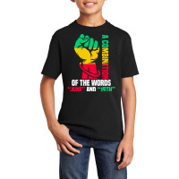 Juneteenth Gifts T  Shirt A Combination Of The Words Basic Youth T-shirt | Artistshot