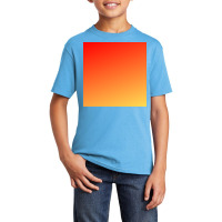 Yellow Orange Glitter Gradient Background Basic Youth T-shirt | Artistshot