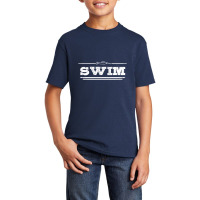 Distressed Look Swimming Gift For Swimmers T Shirt Basic Youth T-shirt | Artistshot