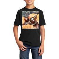 Snail Art Basic Youth T-shirt | Artistshot