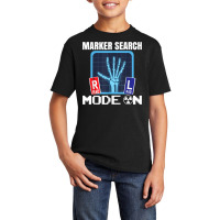 Marker Search Mode On  X Ray Radiologist Radiology T Shirt Basic Youth T-shirt | Artistshot