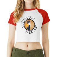 Art Skulduggery Pleasant Lover Gifts Raglan Crop Top | Artistshot