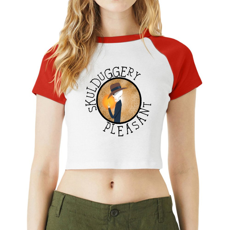 Art Skulduggery Pleasant Lover Gifts Raglan Crop Top by ArtistConner | Artistshot