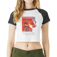 Vintage Cartoon  Crows Movie Character Gifts Raglan Crop Top | Artistshot