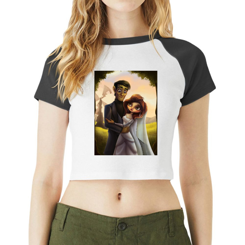 Classic Film  Scare Film Design Character Women Men Raglan Crop Top by Artist-Joselyn | Artistshot