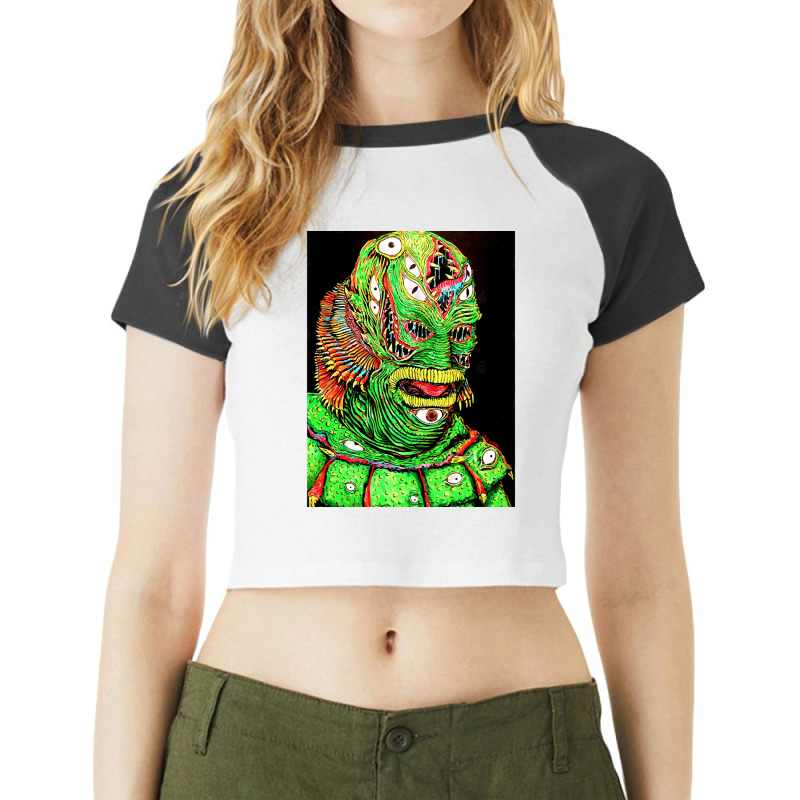 Proud  Black Lagoon Women My Favorite Raglan Crop Top by ArtistMolly | Artistshot