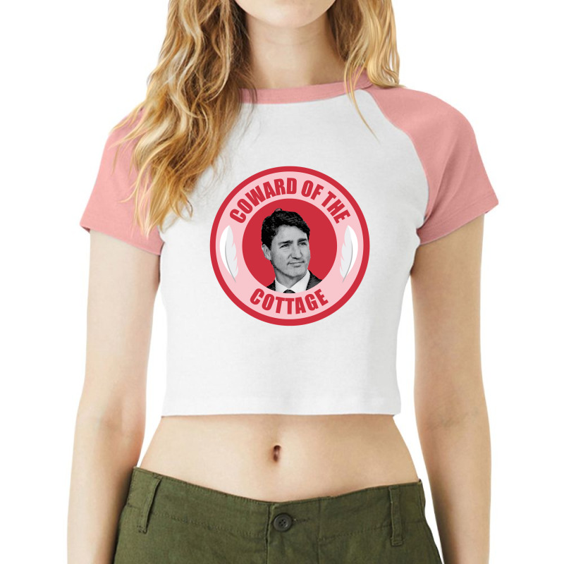 Birthday Gifts Trudeau For Men Women Raglan Crop Top by ArtistJustus | Artistshot