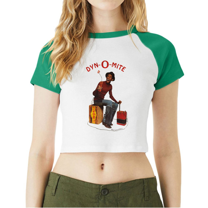 Vintage  Dynamite Gang My Favorite People Raglan Crop Top by ArtistBailey | Artistshot