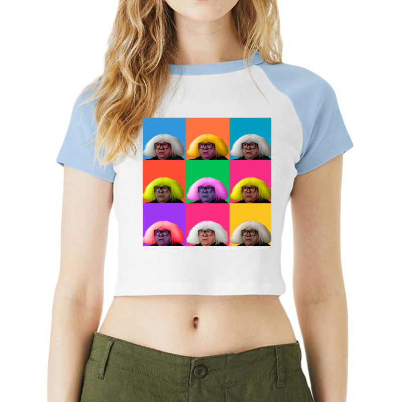 Derivative  Danny Devito Raglan Crop Top by junijunah | Artistshot