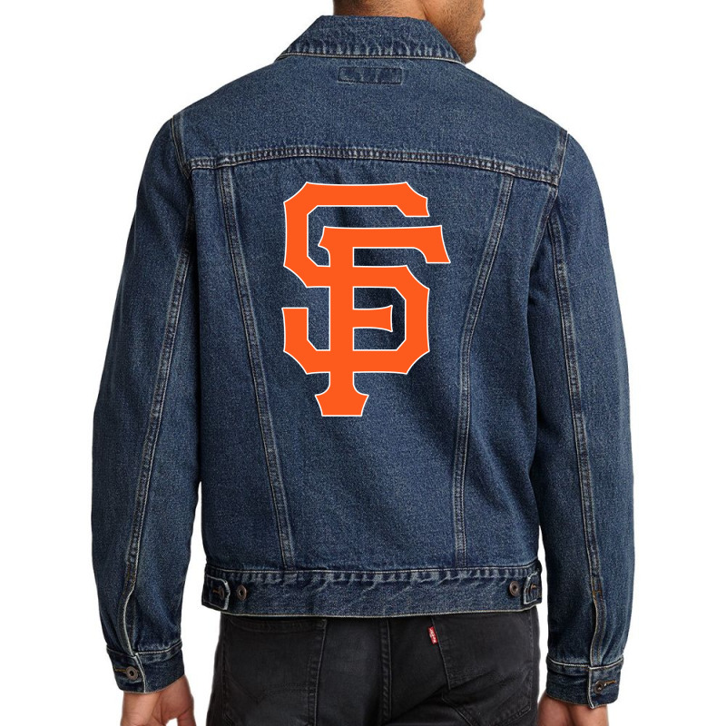 The Gints Baseball Men Denim Jacket by MeLoveBall | Artistshot