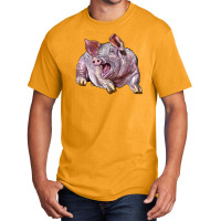 Landrace Pig Basic T-shirt | Artistshot