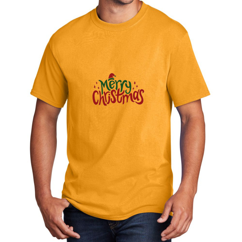 Merry Cristmas Basic T-shirt | Artistshot