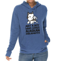 Just A Boy Who Loves Alaskan Malamutes 3 Lightweight Hoodie | Artistshot