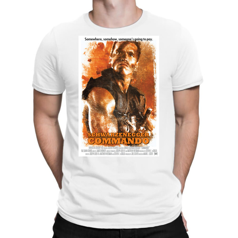 Commando T-shirt | Artistshot