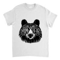 Mama Bear Face Sunglasses Mother Mom Mommy Mothers Classic T-shirt | Artistshot