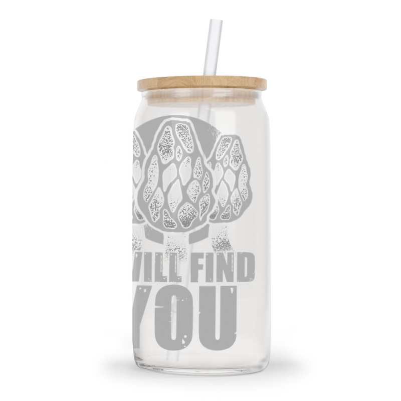 I Will Find You Mushroom Hunting Hunters Glass Tumbler | Artistshot