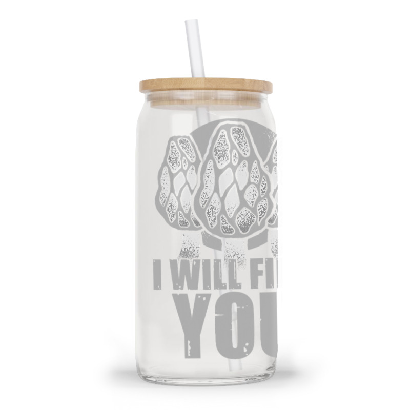 I Will Find You Mushroom Hunting Hunters Glass Tumbler | Artistshot