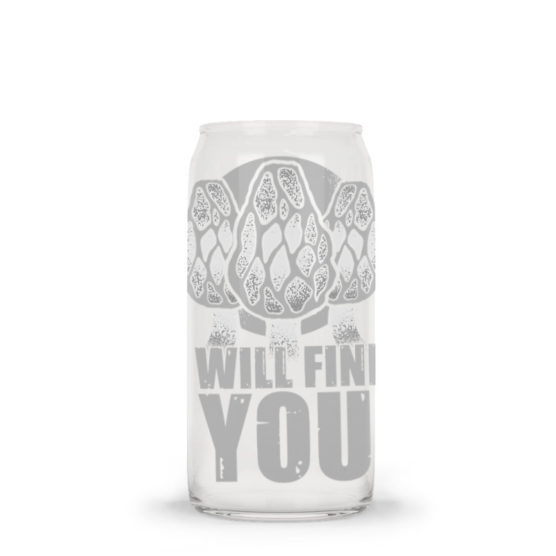 I Will Find You Mushroom Hunting Hunters Glass Tumbler | Artistshot